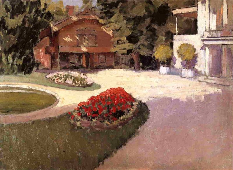 Gustave Caillebotte Garden at Yerres